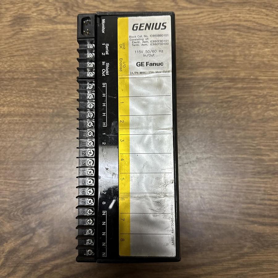 Used GE-Fanuc,IC660BBD101,PLC