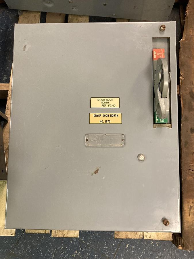 Used Allen-Bradley,2106B,Size 1 MCC 20 Inch Reversing Starter Feeder Bucket