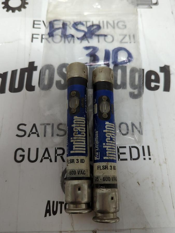LITTELFUSE,FLSR-3ID,INDICATOR FUSES LOT OF 2 NOS