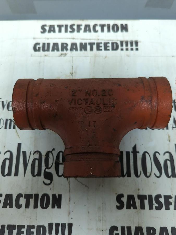 VICTAULIC,NO.20, 2 INCH TEE PIPE FITTING NOS