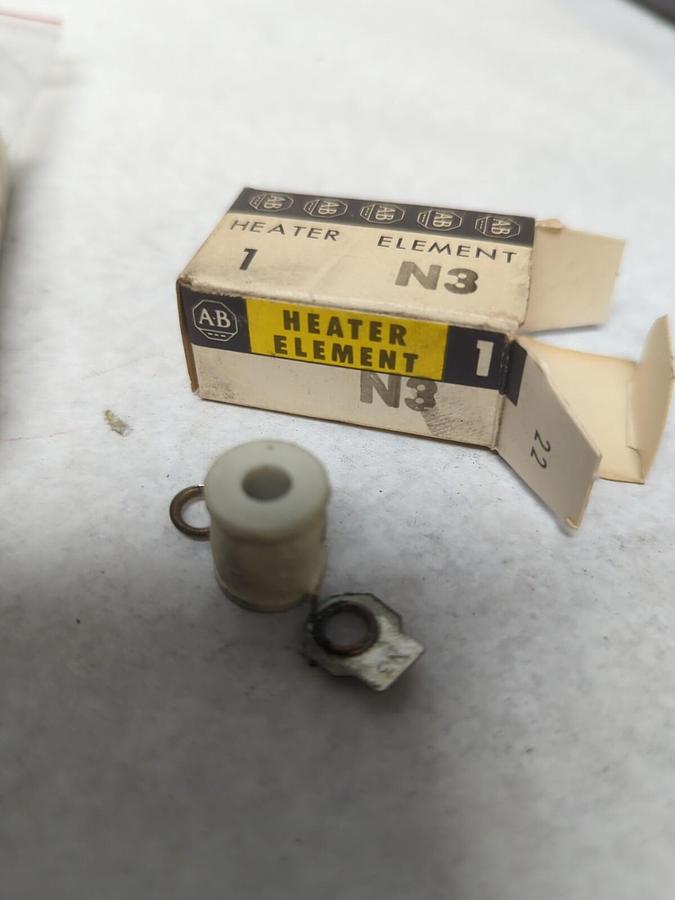 ALLEN BRADLEY,N3,THERMAL OVERLOAD HEATER ELEMENT LOT OF 6 NOS