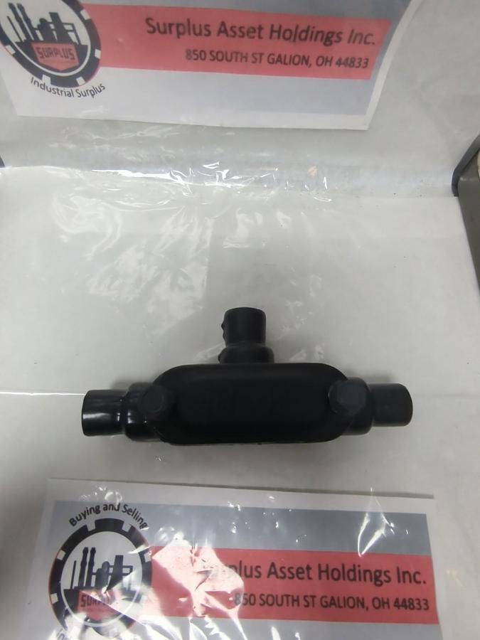 OCAL BLUE,734A,TYPE 4X COATED CONDUIT BODY 1 IN NPT FORM 8 T-SHAPE NOS