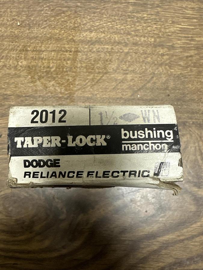Dodge,2012,1 1/2" Taper-Lock Bushing With Keyway