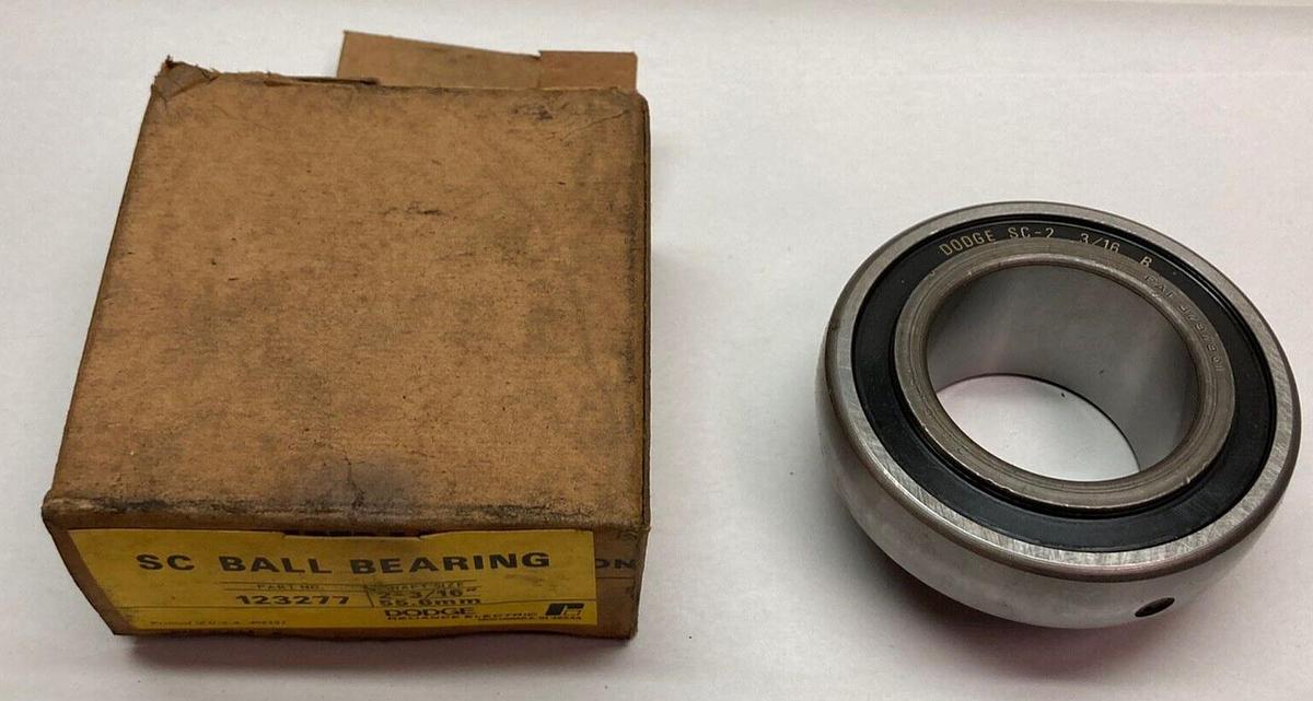 Dodge,123277,Insert Ball Bearing W/ Springlok Collar 2 3/16 Inch