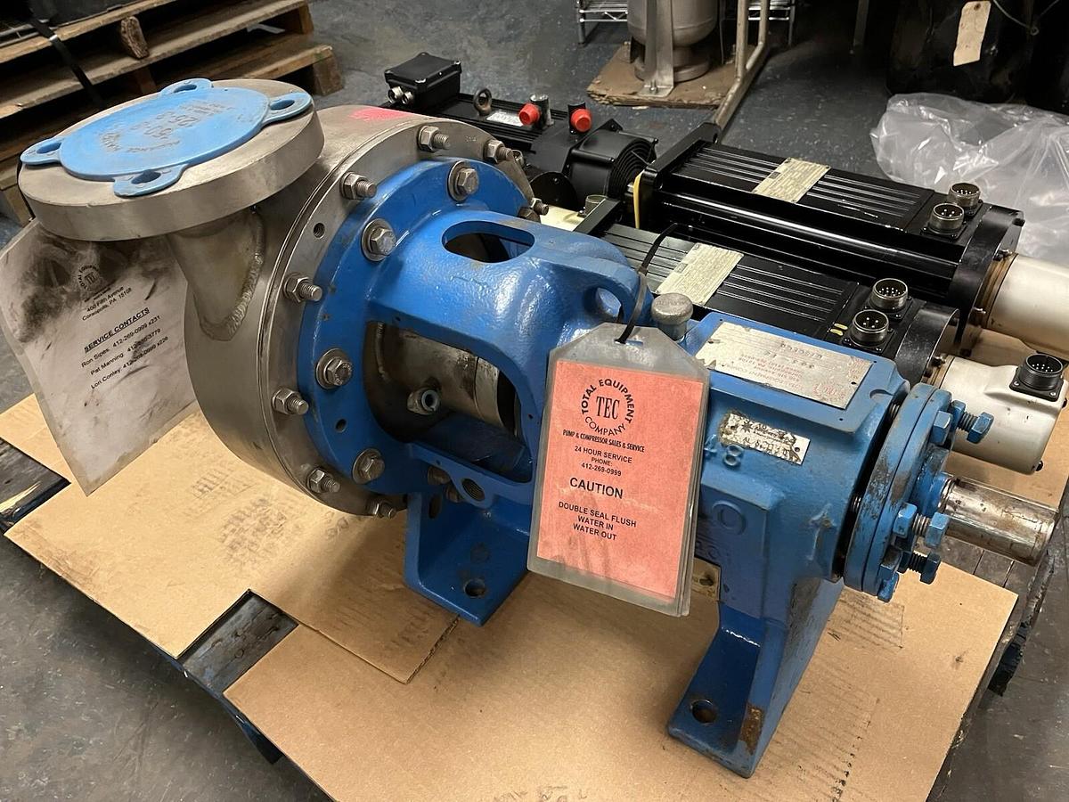 Used DISCFLO,6401,CENTRIFUGAL PUMP 3"X3"