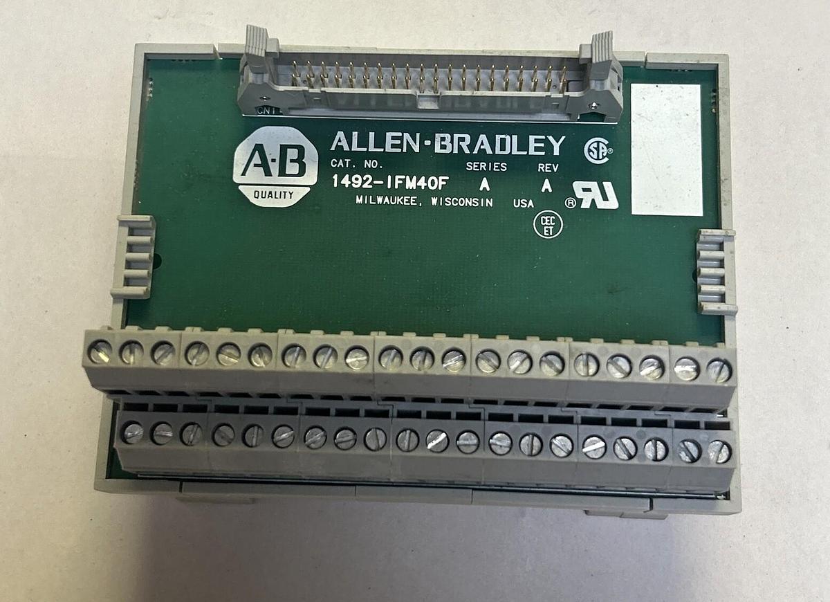Used ALLEN BRADLEY,1492-IFM40F,INTERFACE MODULE