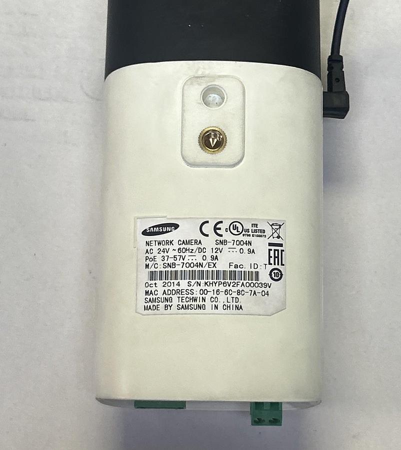 Used SAMSUNG,SNB-7004N,NETWORK CAMERA