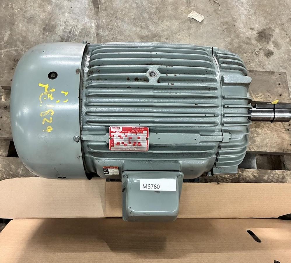 Used Lincoln,D-4G5454,AC MOTOR 20HP 1165RPM 460V 3PH 326U