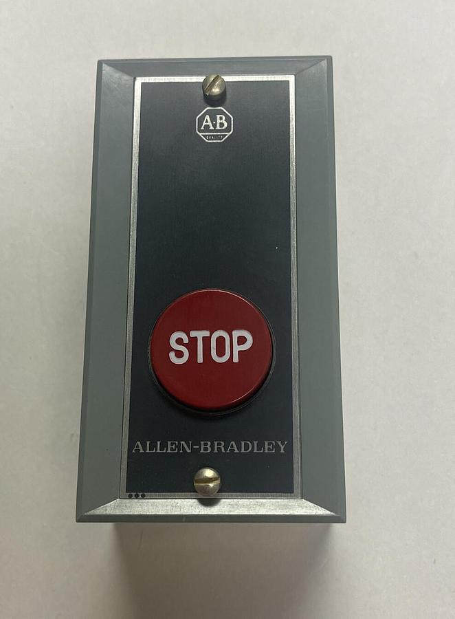 ALLEN BRADLEY,800S-1SA,RED STOP PUSHBUTTON NEW NO BOX