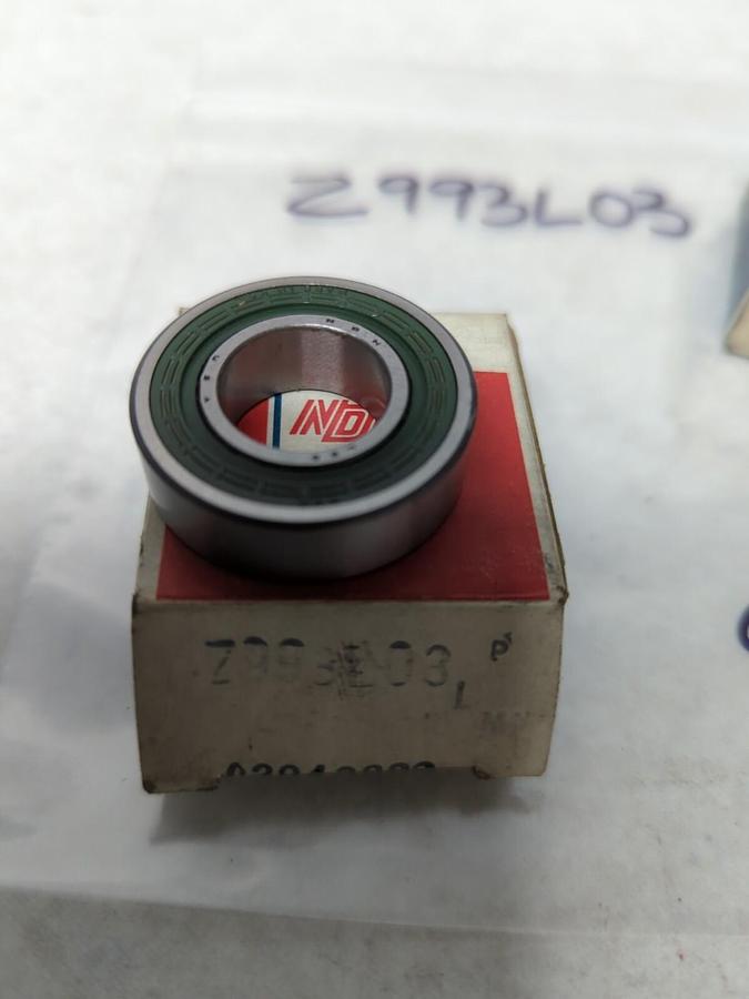 NDH DELCO,Z993L03,BALL BEARING LOT OF 2 NOS