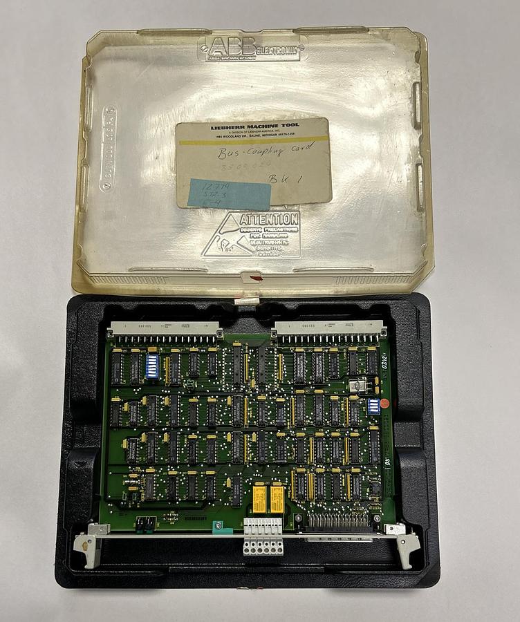 LIEBHERR ABB,814-2100-05 / MPS5,BUS-COUPLING CARD NOS