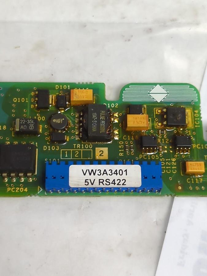 Used SCHNEIDER ELECTRIC,VW3A3401,INVERTER ENCODER BOARD PRE-OWNED