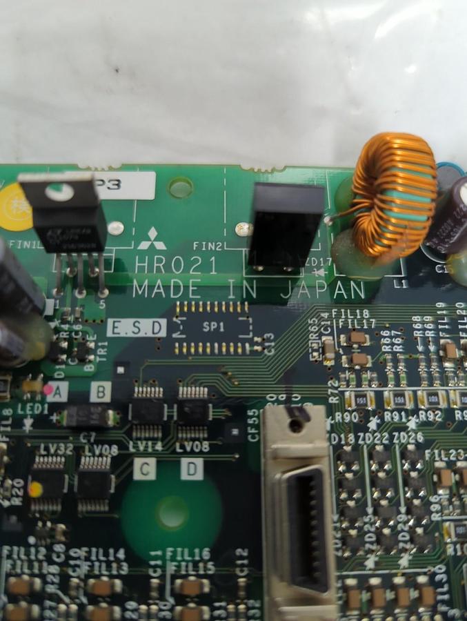 Used MITSUBISHI,HR201,CIRCUIT BOARD PRE-OWNED