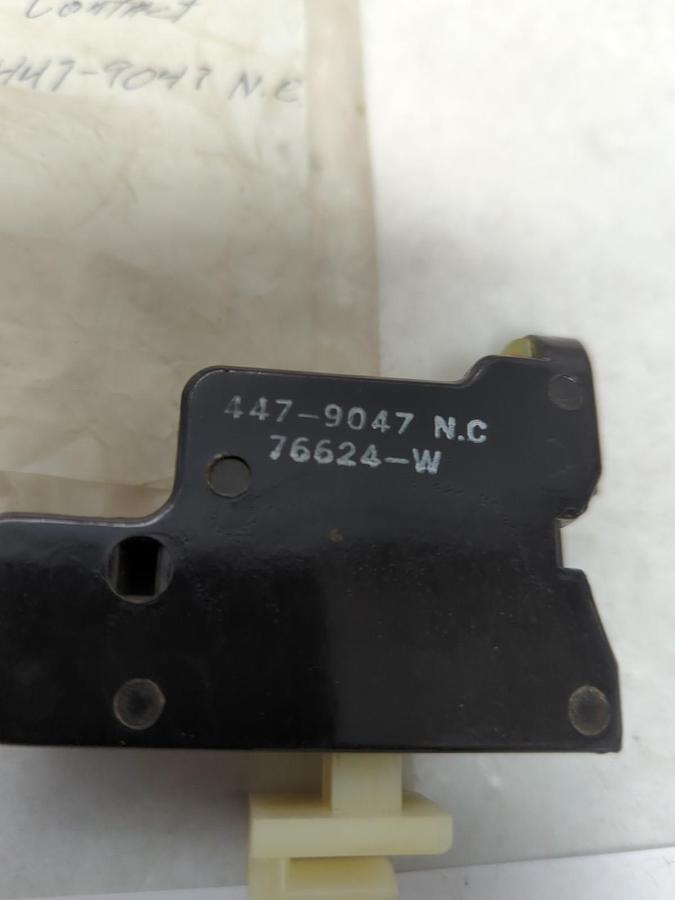 Used WARD LEONARD,447-9047 N.C.,AUXILIARY CONTACT PRE-OWNED