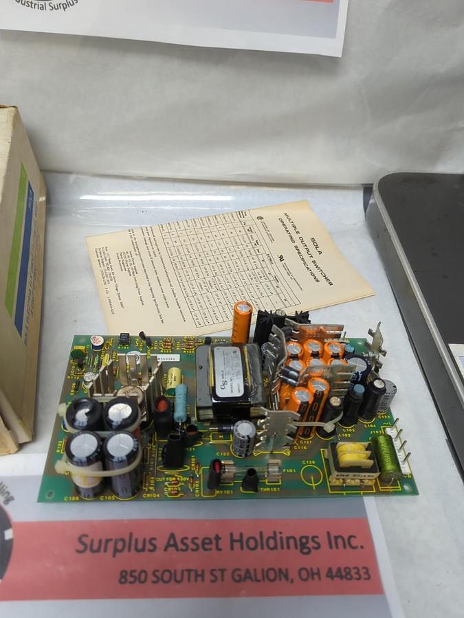 SOLA,86-24003-0200-00,MULTIPLE OUTPUT SWITCHER 115/230VAC 130W NOS