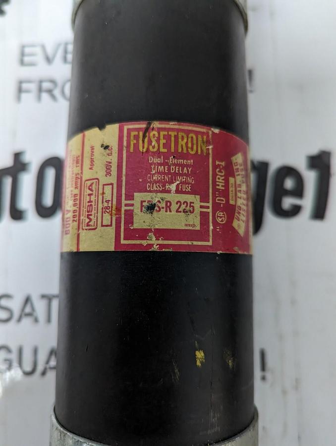 COOPER BUSSMANN,FRS-R-225,FISETRON FUSE NOS