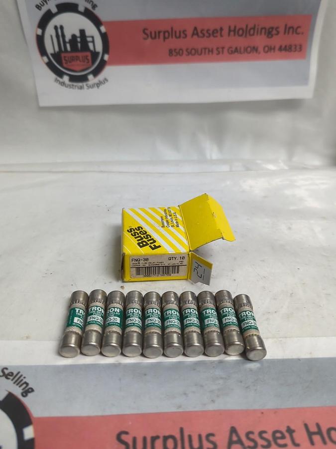 COOPER BUSSMANN,FNQ-30,TRON 30 AMP FUSES BOX OF 10 NOS