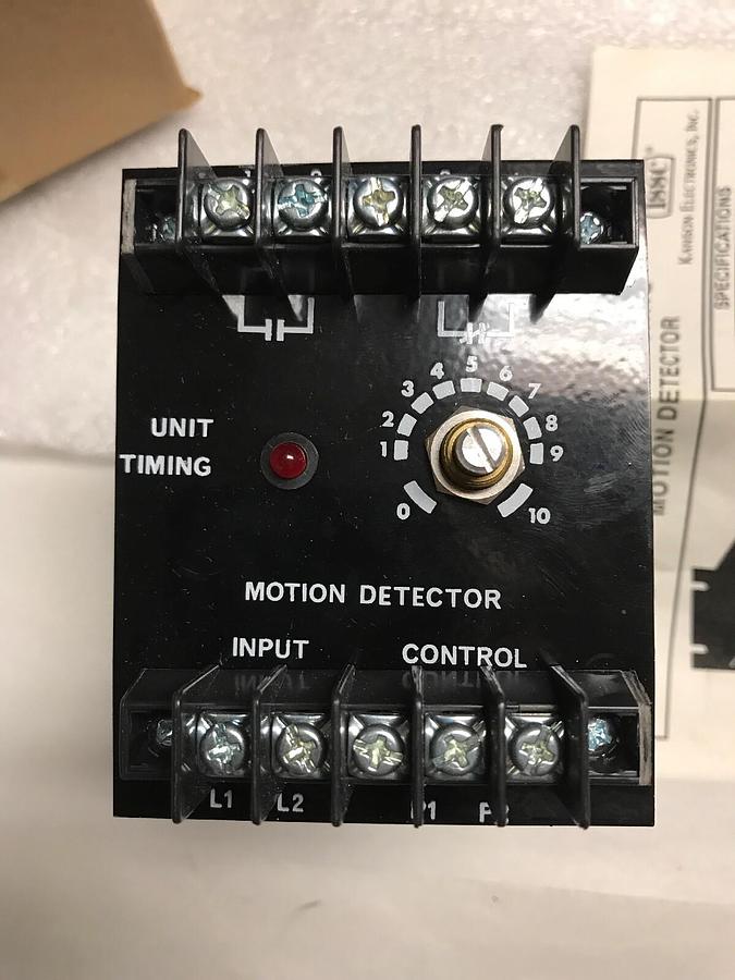 Used ISSC Kanson Electronics,1260-1-D-B,Motion Detector
