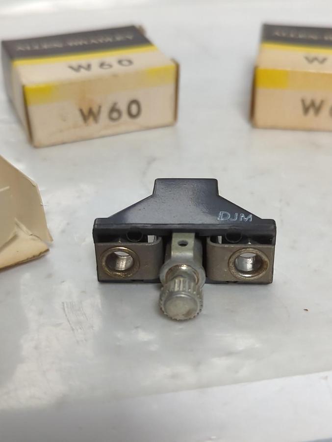 ALLEN BRADLEY,W60,THERMAL OVERLOAD HEATER ELEMENT LOT OF 3 NOS