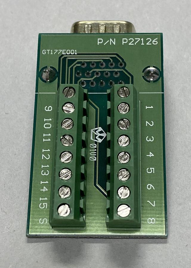 Used ALLEN BRADLEY,P27126,BREAKOUT BOARD