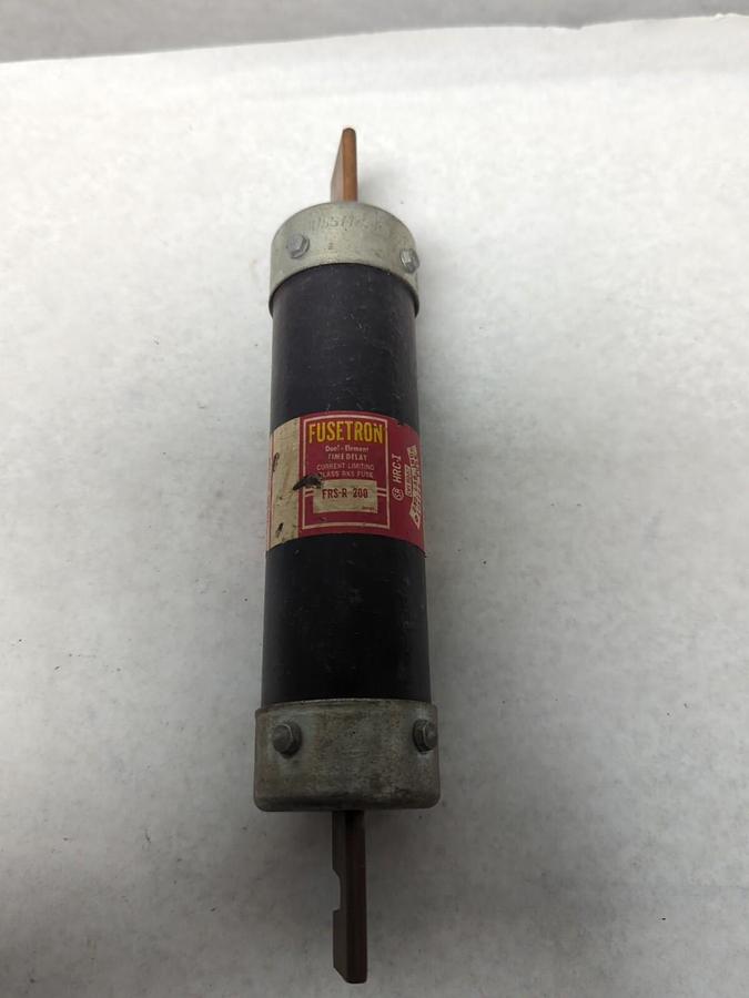 Used COOPER BUSSMANN,FRS-R-200,FUSETRON 200 AMP FUSE PRE-OWNED