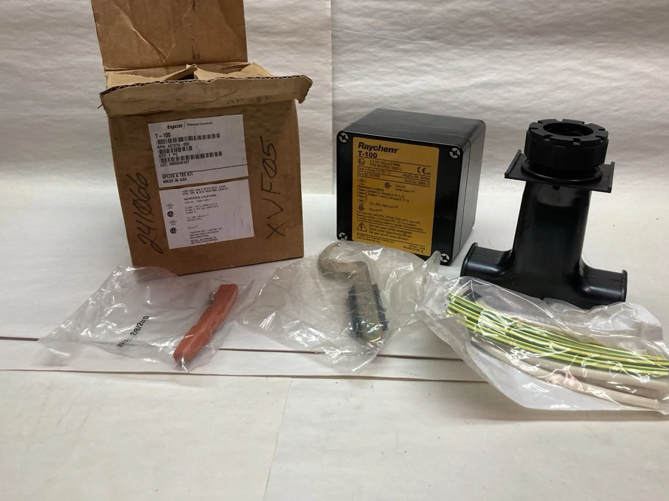 Used Tyco,T-100,Splice and Tee Kit 447379-000