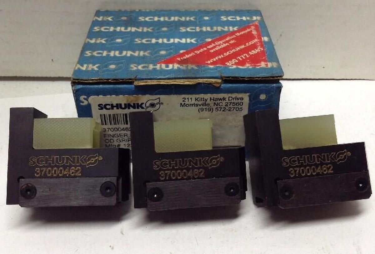 Schunk,37000462 OD,Grip Finger Blank Set  122516-0010 for Centric Gripper