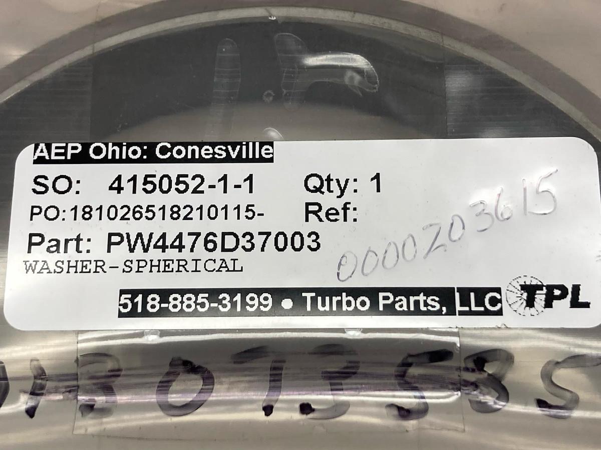 Turbo Parts,PW4476D37003,Spherical Washer