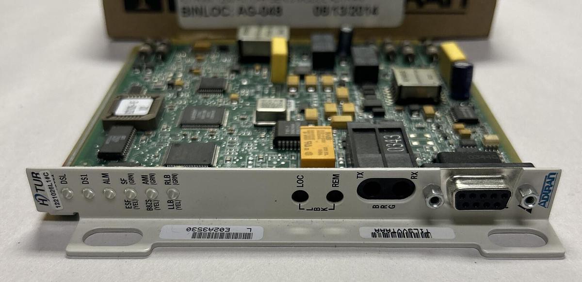 Used ADTRAN,1223026L2,TRANSCEIVER BOARD NEW
