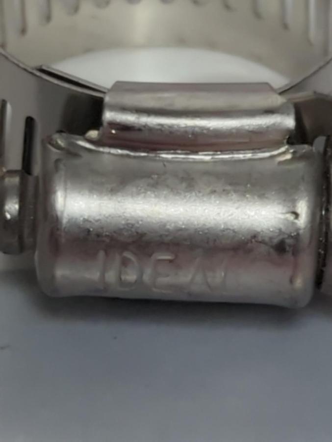 IDEAL,6810,STAINLESS STEEL HOSE CLAMP 1/2-1-1/8 INCHES BOX OF 10 NOS