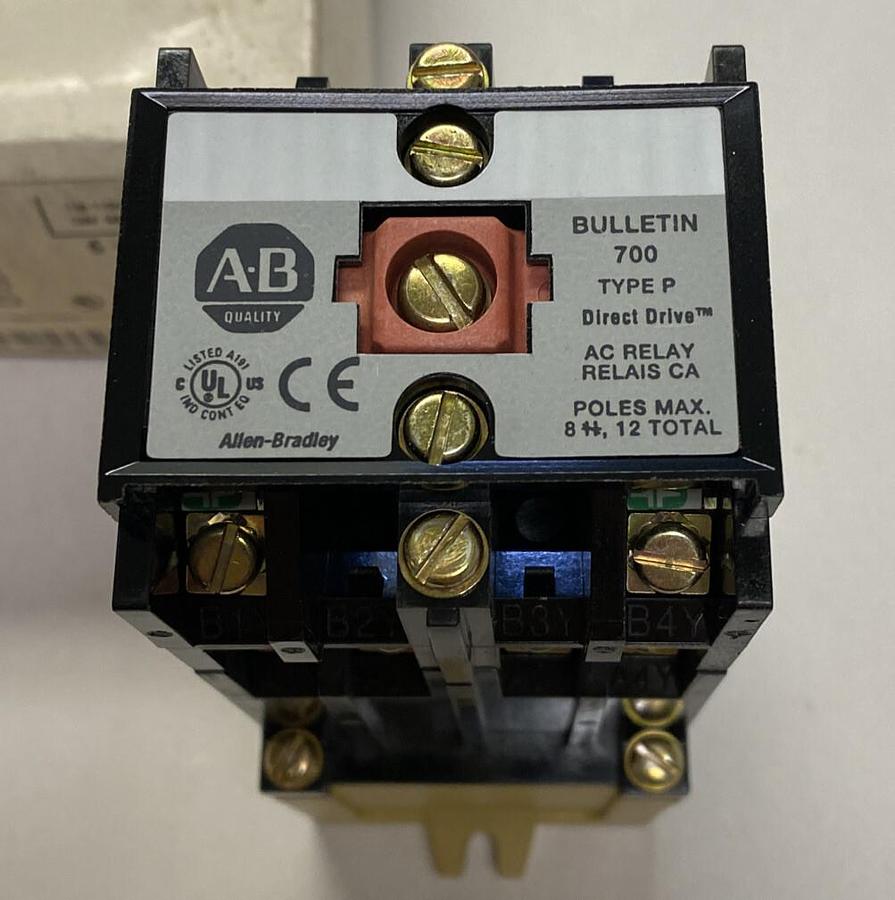 Used ALLEN BRADLEY,700-P600B11,SER B CONTROL RELAY NEW
