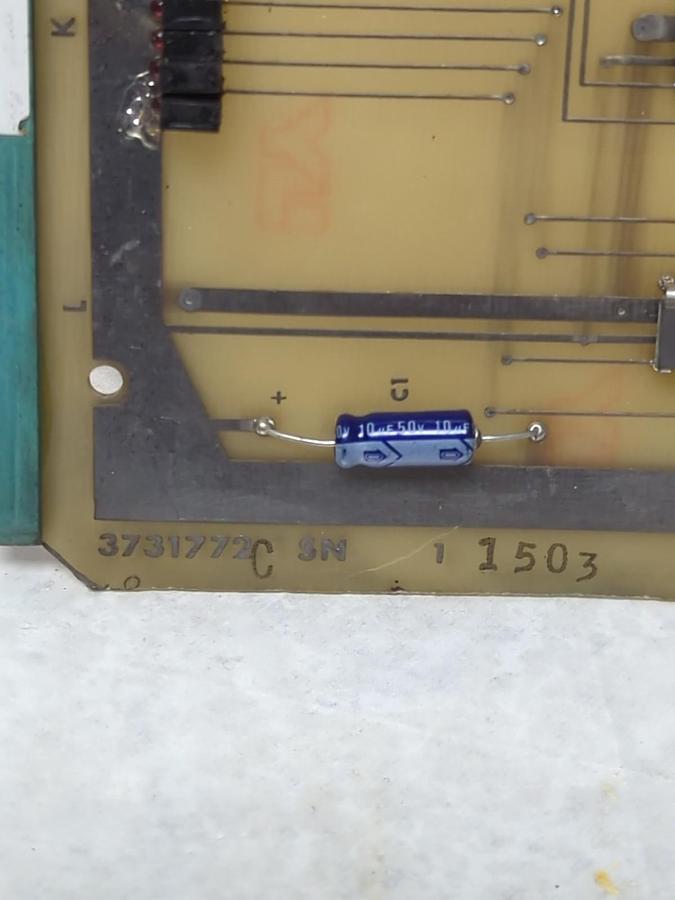 Used BENDIX,3731772C,S5 DC INPUT VOLTAGE 24V I/F-2 CIRCUIT BOARD PRE-OWNED