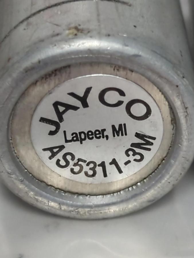 Used JAYCO,AS5311-3M,PNEUMATIC MUFFLER 3/8 INCH NPT LOT OF 5 PRE-OWNED