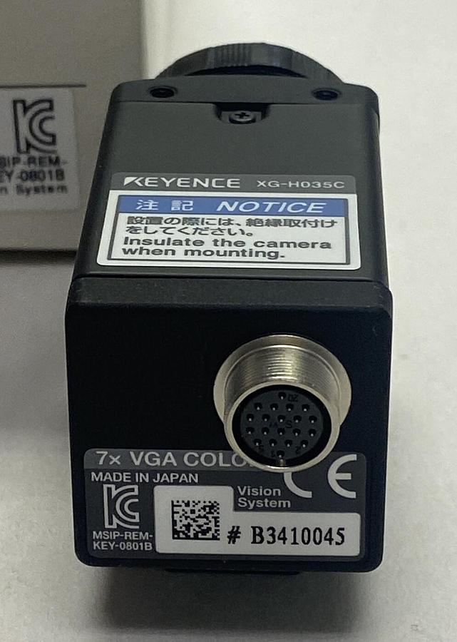 Used KEYENCE,XG-H035C,HIGH SPEED DIGITAL CAMERA NEW