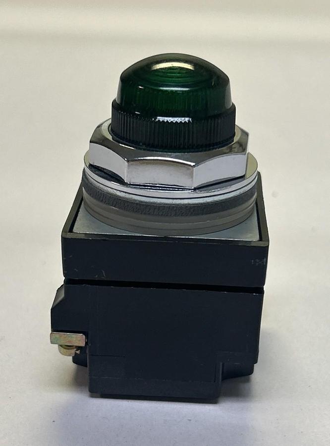 GENERAL ELECTRIC,CR104PXG42,GREEN INDICATOR LIGHT NOS