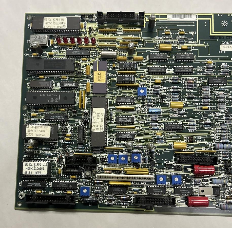 Used GENERAL ELECTRIC,531X300CCHABM5,CONTROL BOARD