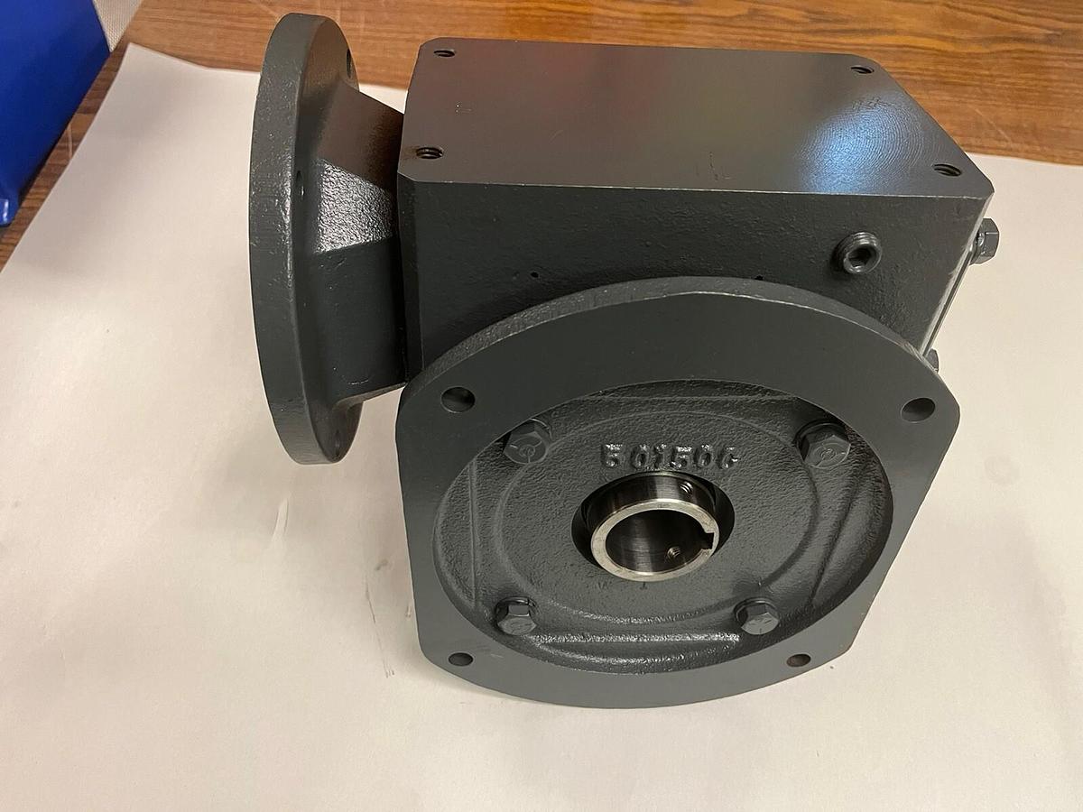 FALK,262WLQM2A,OMNIBOX WORM GEAR SPEED REDUCER RATIO 50 1HP FR 140