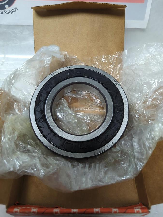 FAG,6213.2RSR.C3,DEEP GROOVE BALL BEARING 65MM BORE NOS