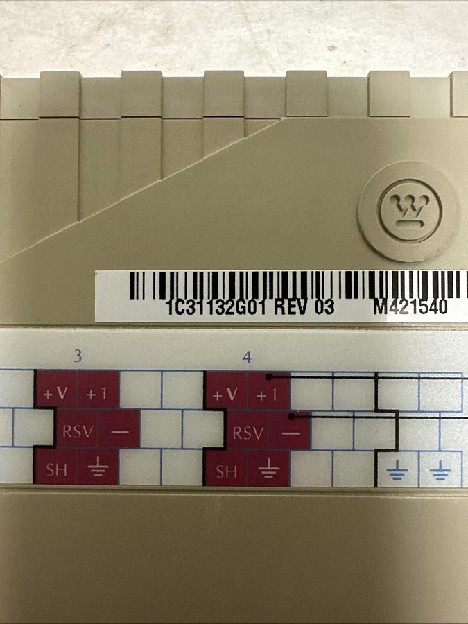 Westinghouse,1C31132G01,Analog Output Module