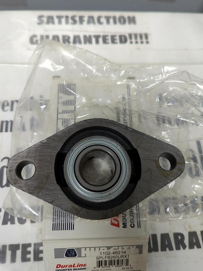 HUB CITY,SPLFB260URXL,FLANGE MOUNT BEARING 2-BOLT BASE 1 IN BORE NOS