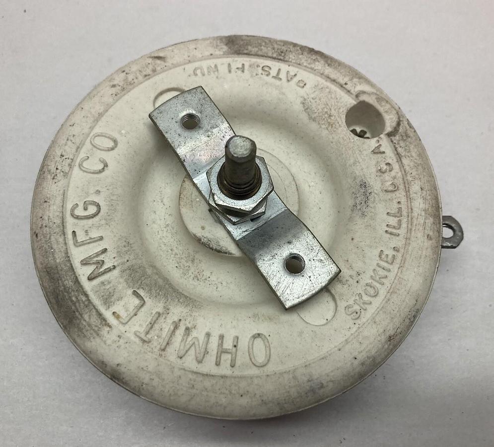 Used Ohmite,0531,Rheostat 3.2A Series 7844