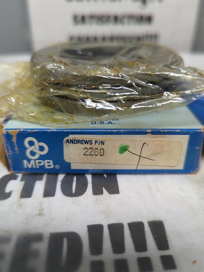 ANDREWS,2280,THRUST BALL BEARING 2 IN BORE NOS