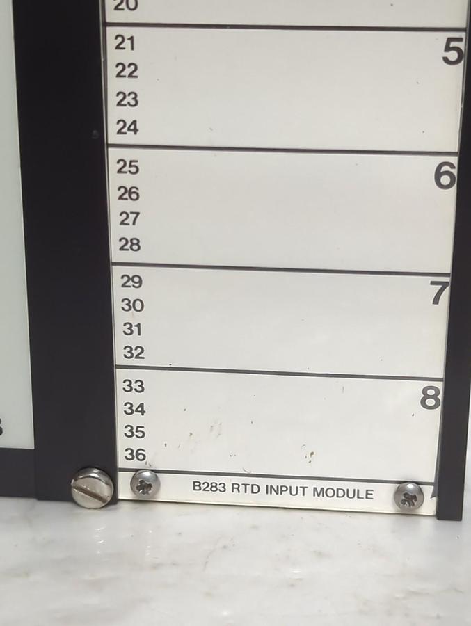 Used GOULD,B283,RTD INPUT MODULE PRE-OWNED
