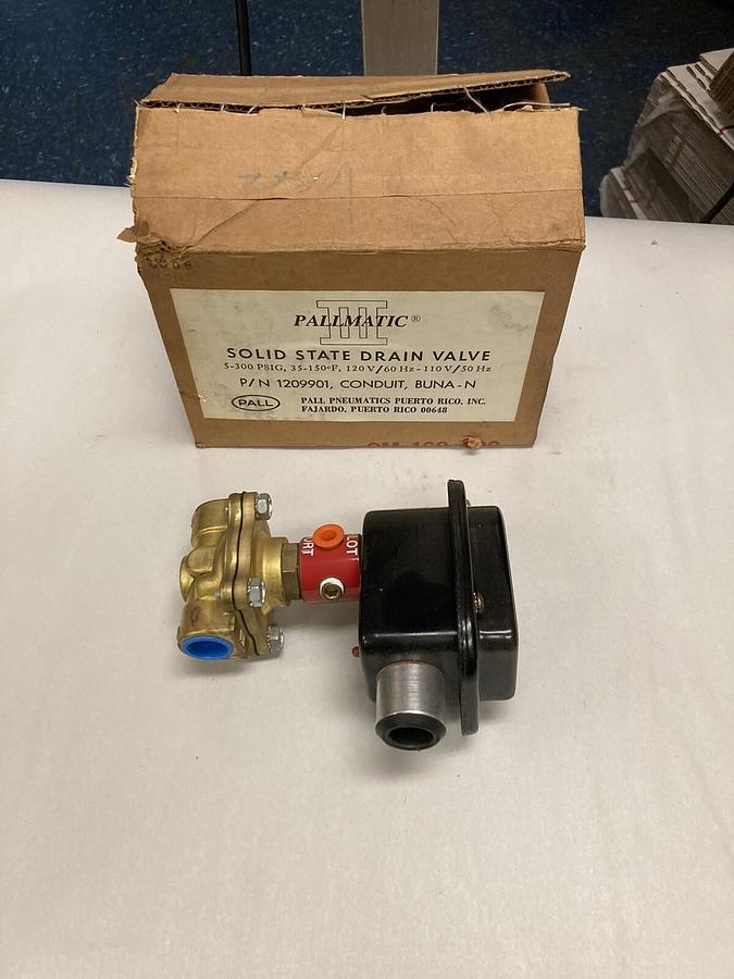 Pallmatic III,1209901,Solid State Drain Valve 5-300 PSIG