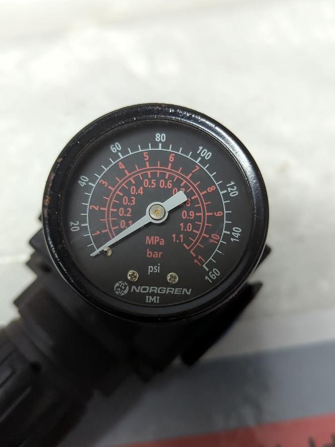 Used NORGREN,R73G-3AK-RMG,PRESSURE REGULATOR PRE-OWNED