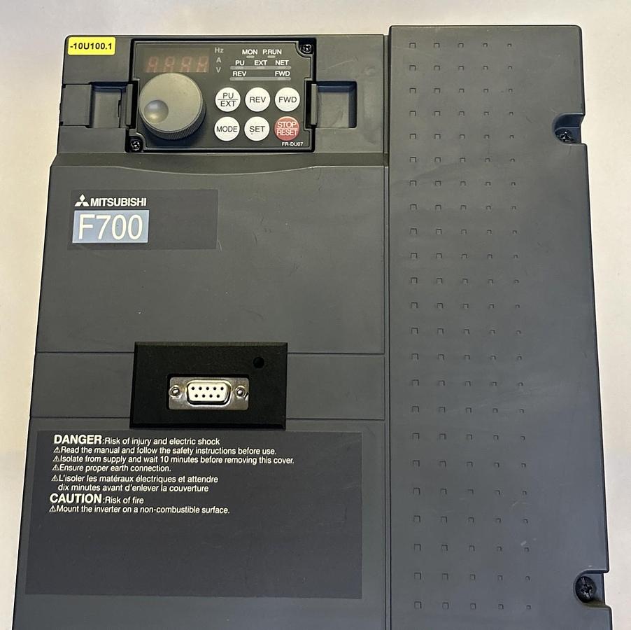 Used MITSUBISHI,FR-F740-00250-EC,VFD AC DRIVE 380-480V 25A