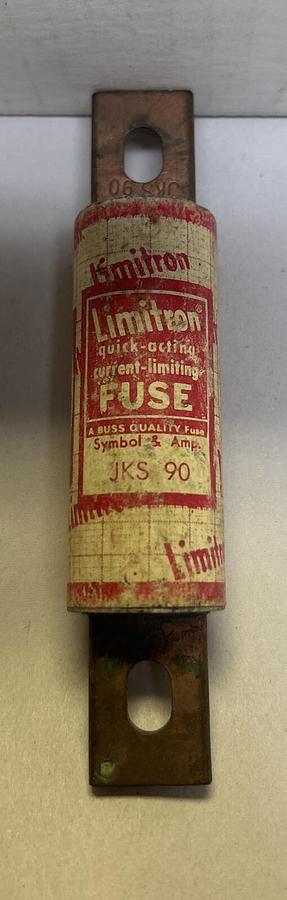 Used BUSSMANN,JKS90,LIMITRON FUSE 90A 600V LOT OF 8