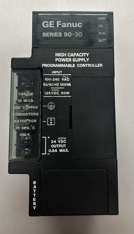 Used GE FANUC,IC693PWR330D,POWER SUPPLY