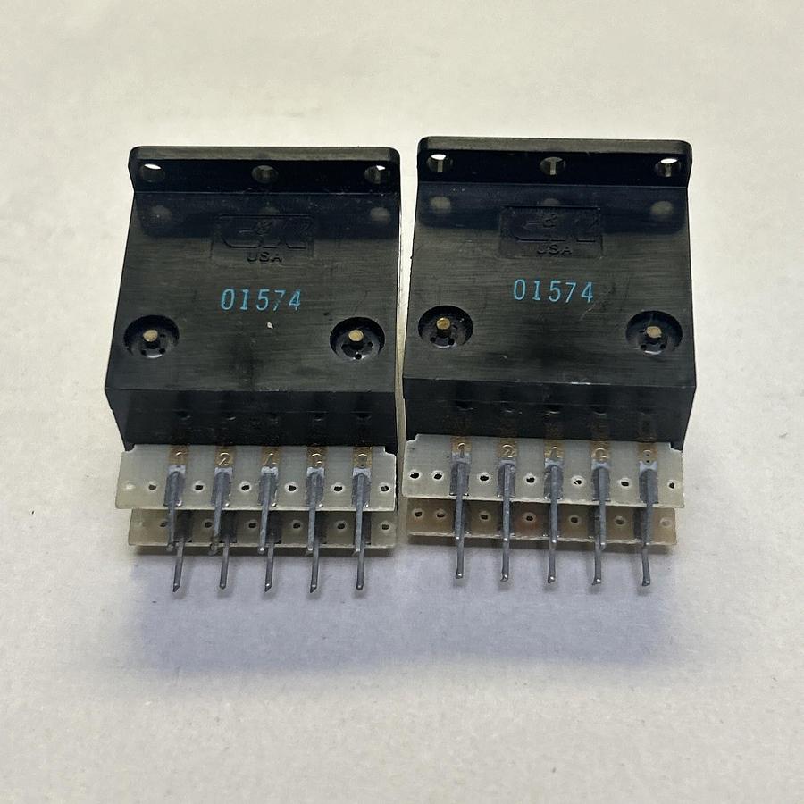 Used C&K,01574,COUNTER TWO DIGIT LOT OF 2