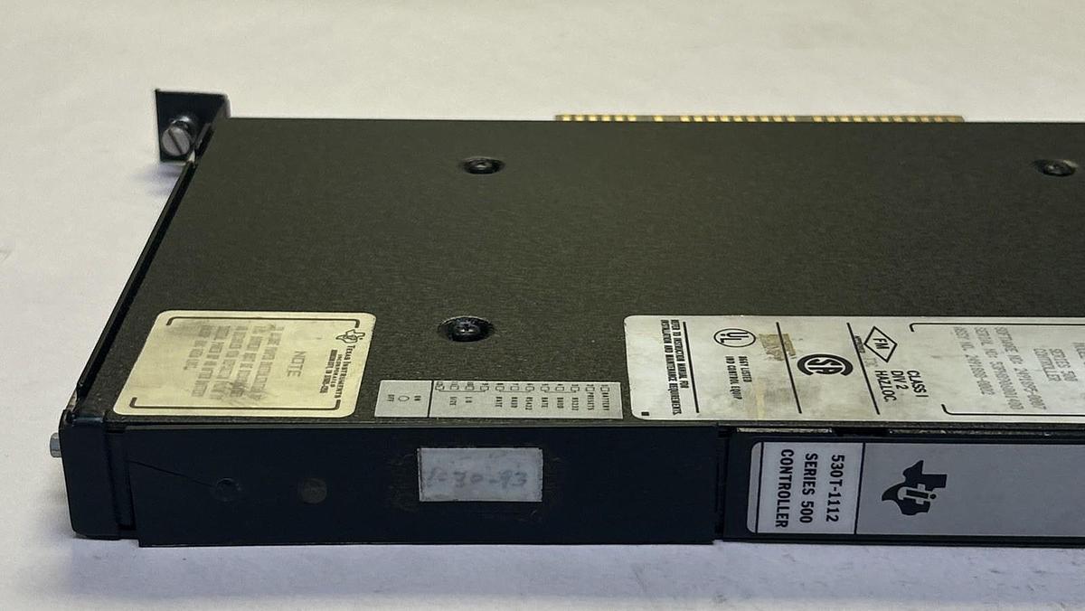 Used TEXAS INSTRUMENTS,530T-1112,SERIES 500 CONTROLLER